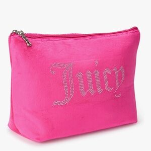 Juicy Couture Hot Pink Cosmetic Bag